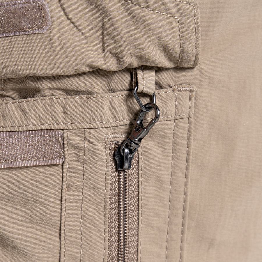 Khaki Craghoppers NosiLife II Men's Trousers | AJB6559BJ