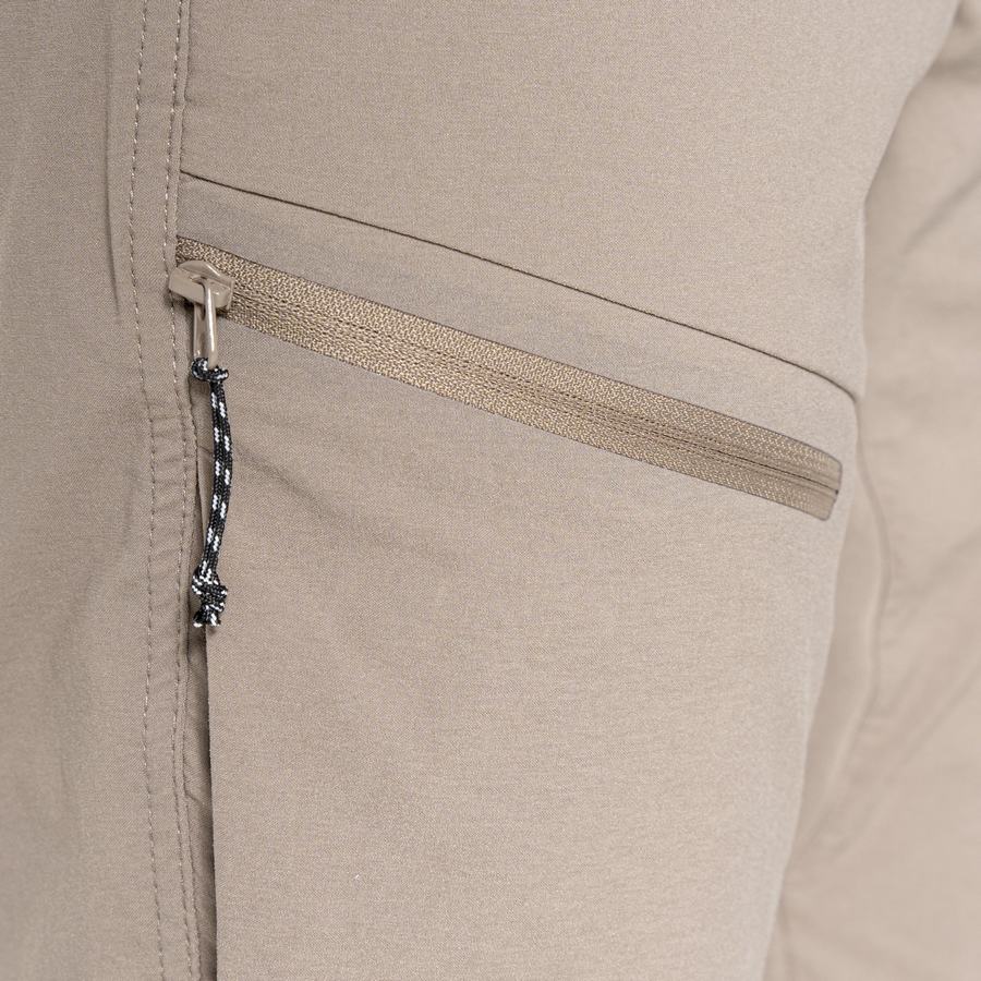 Khaki Craghoppers NosiLife Pro Active Men's Trousers | UGQ2894ZI