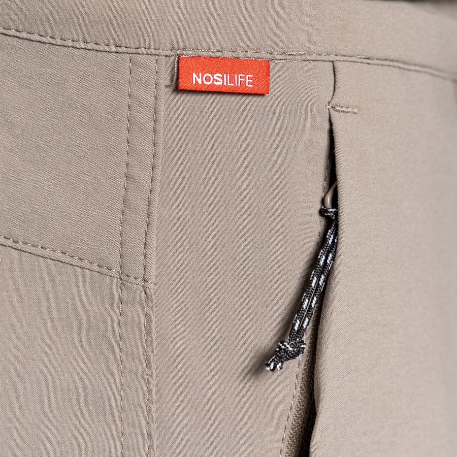 Khaki Craghoppers NosiLife Pro Active Men's Trousers | UGQ2894ZI