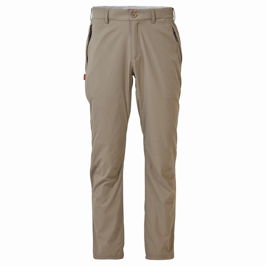 Khaki Craghoppers NosiLife Pro II Men's Trousers | LYG7948ST