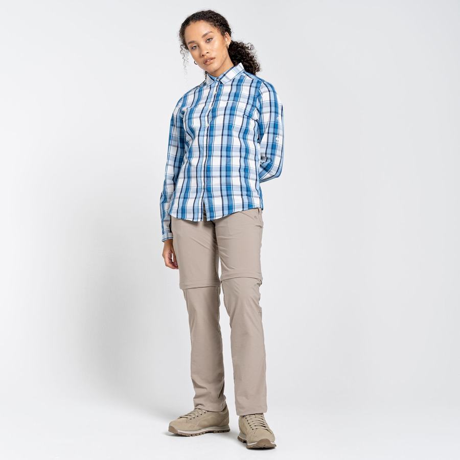 Light Brown Craghoppers NosiLife Pro II Women's Trousers | IWY7137QF