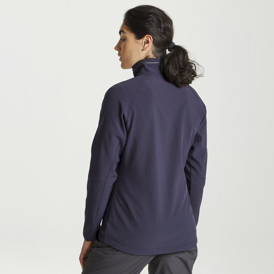 Navy Craghoppers Expert Basecamp Softshell Women's Jackets | KHX4298QJ