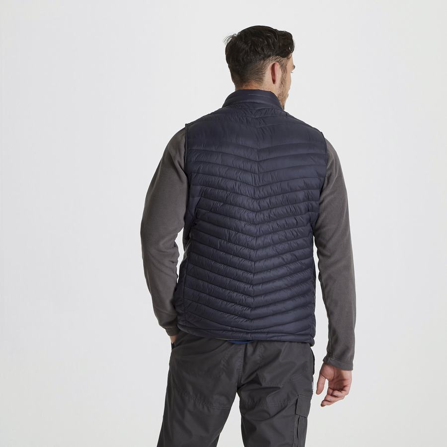 Navy Craghoppers Expert Expolite Thermal Vest Men's Gilets | TYN2711FC