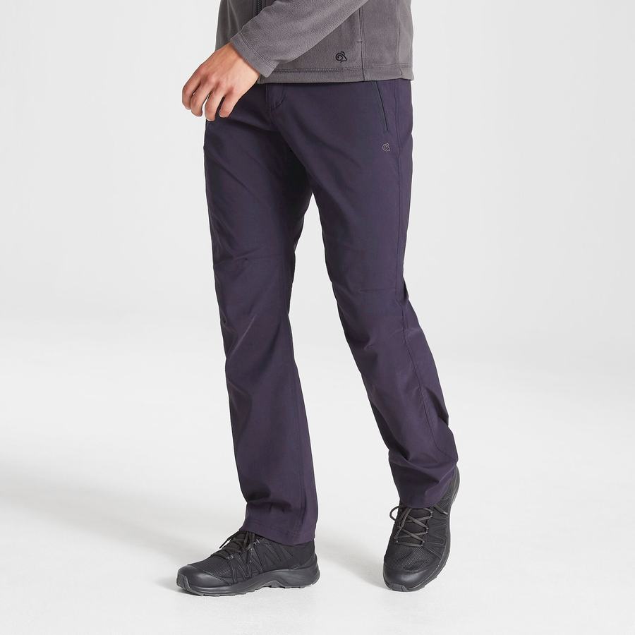 Navy Craghoppers Expert Kiwi Pro Stretch Men's Trousers | RRS3916EF