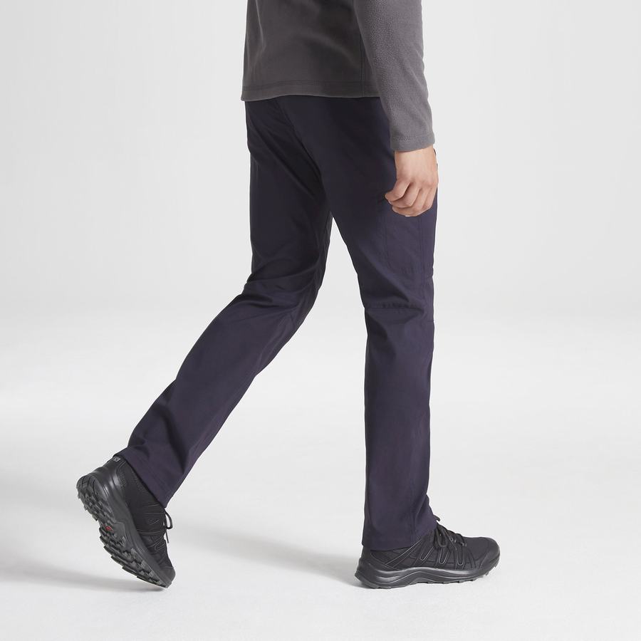 Navy Craghoppers Expert Kiwi Pro Stretch Men's Trousers | RRS3916EF