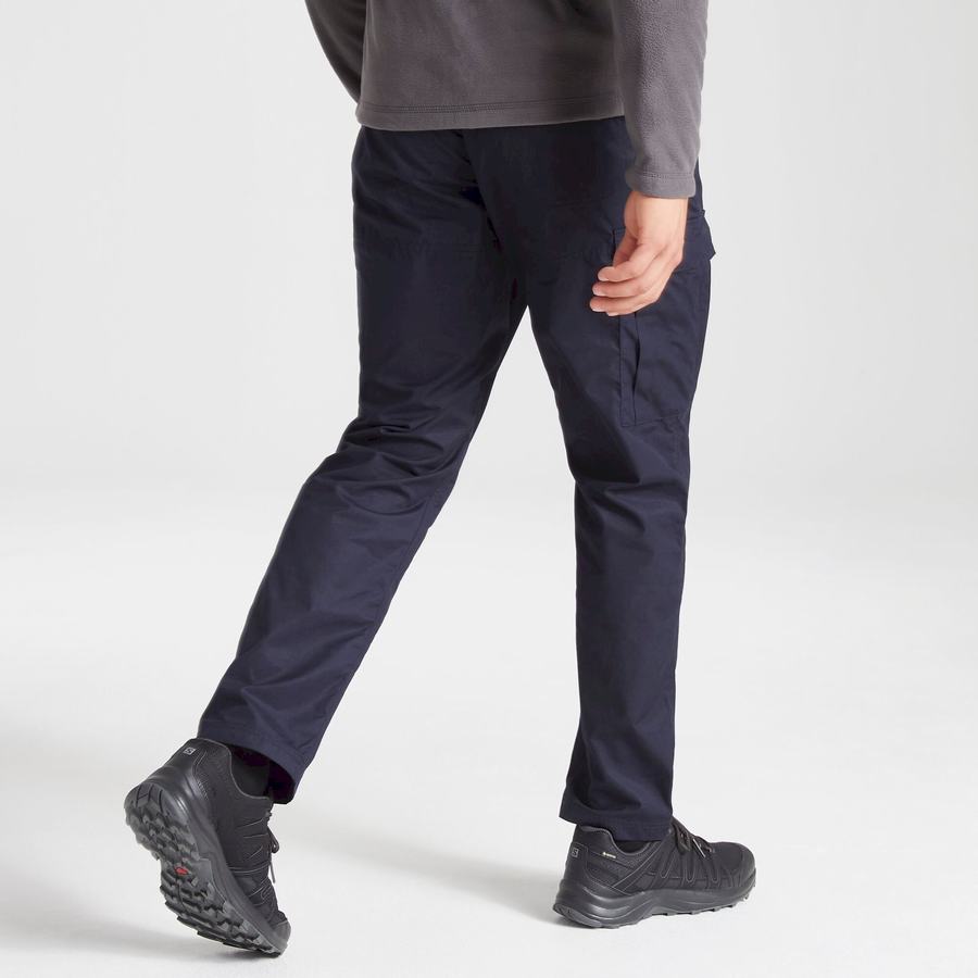 Navy Craghoppers Expert Kiwi Tailored Men's Trousers | HMI8241JN