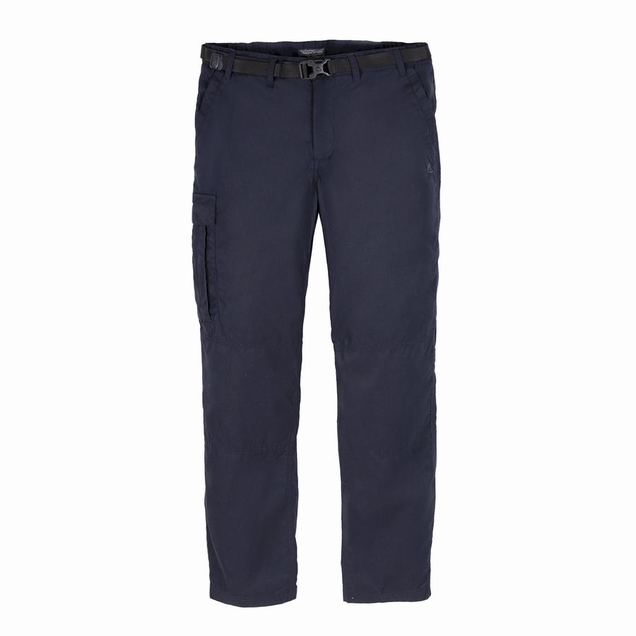 Navy Craghoppers Expert Kiwi Tailored Men's Trousers | HMI8241JN