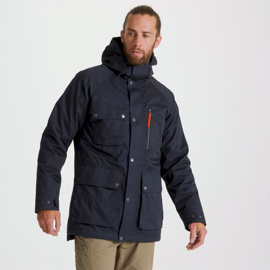 Navy Craghoppers Haster 3 In 1 Men's Jackets | MFJ3113FK