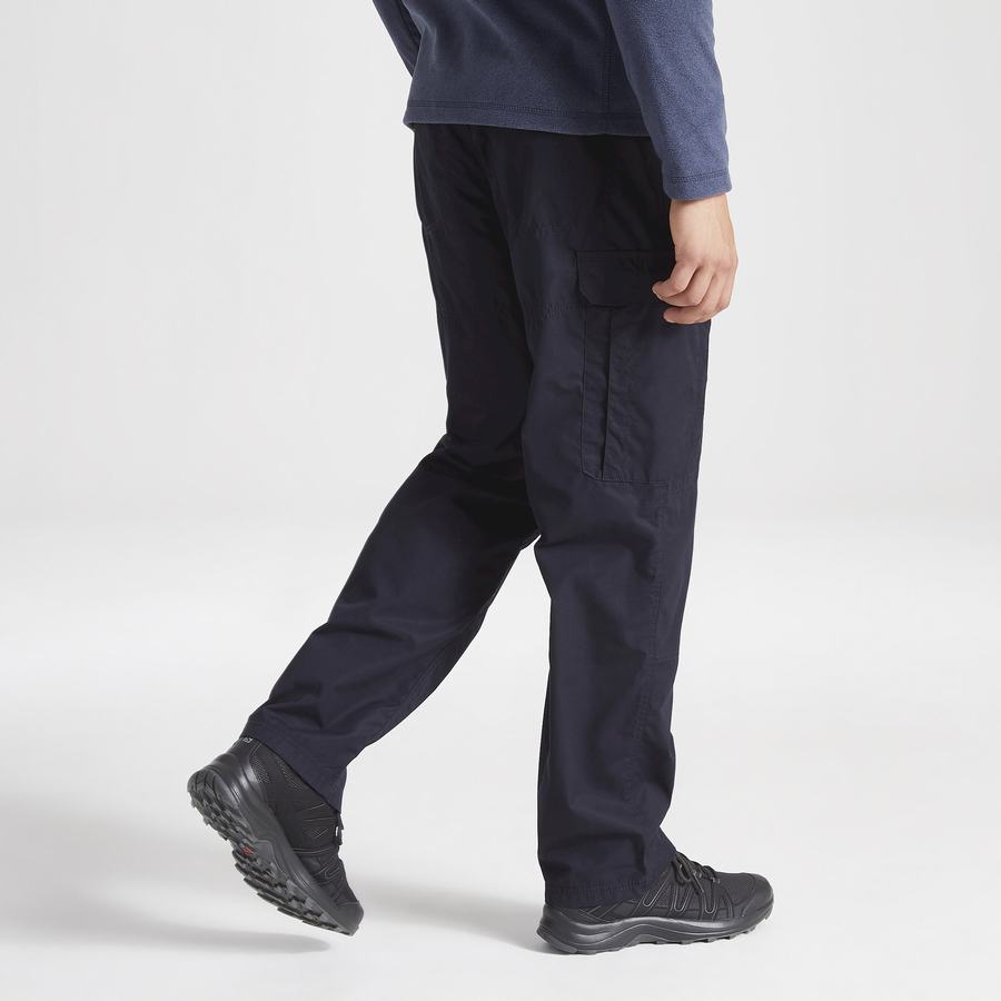 Navy Craghoppers Kiwi Classic Men's Trousers | VTO5092DA