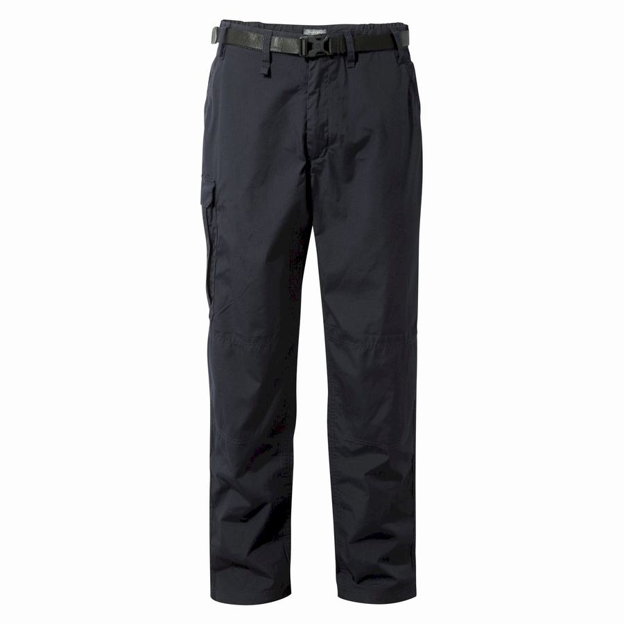 Navy Craghoppers Kiwi Classic Men's Trousers | VTO5092DA