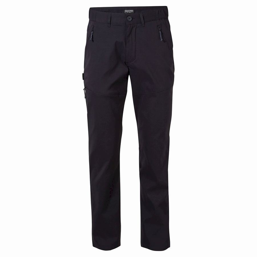 Navy Craghoppers Kiwi Pro II Men's Trousers | VFK243SZ