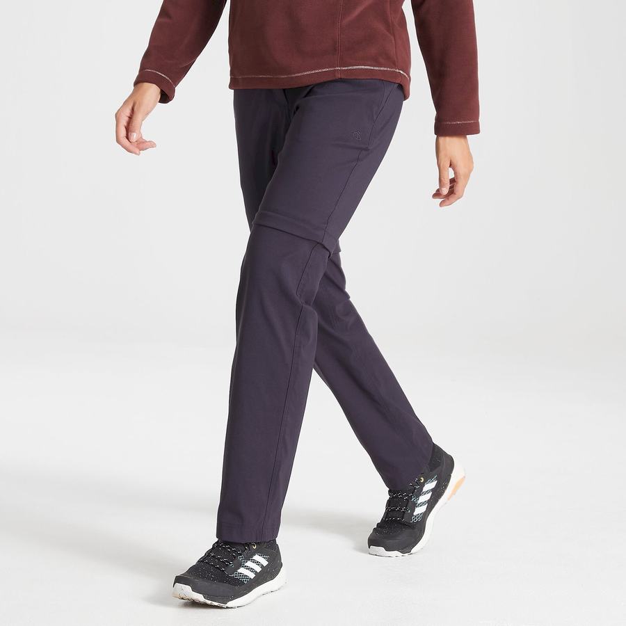 Navy Craghoppers Kiwi Pro II Women's Trousers | KWE1152NI