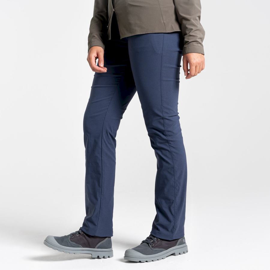 Navy Craghoppers NosiLife Clara II Women's Trousers | LJP5032PV