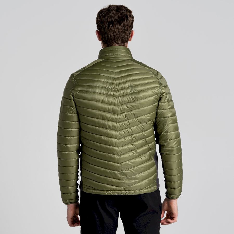 Olive Green Craghoppers ExpoLite Insulated Men's Jackets | TFA8557EK