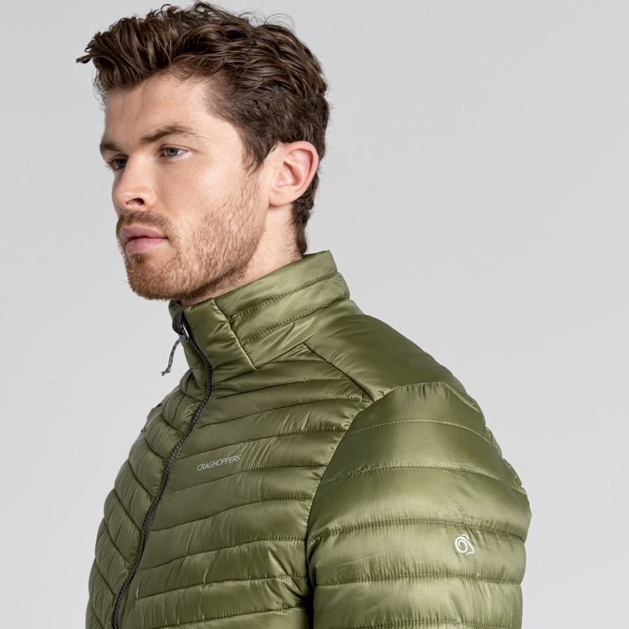 Olive Green Craghoppers ExpoLite Insulated Men's Jackets | TFA8557EK