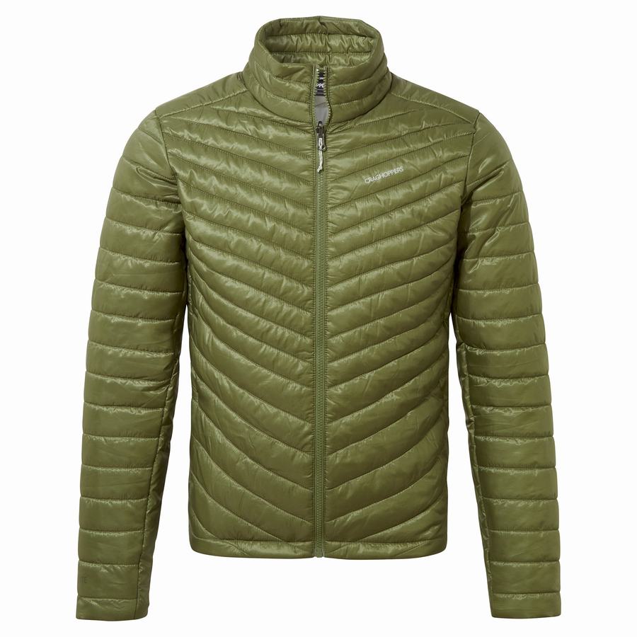 Olive Green Craghoppers Lorton Pro 3 in 1 Men's Jackets | GCH326WY