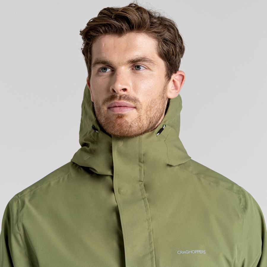 Olive Green Craghoppers Lorton Pro 3 in 1 Men's Jackets | GCH326WY