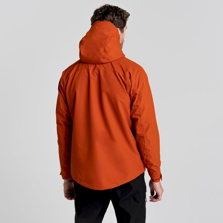 Orange Craghoppers Creevey Men's Jackets | DKO5316EI