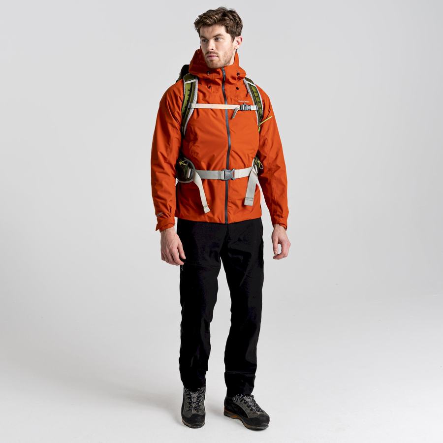 Orange Craghoppers Creevey Men's Jackets | DKO5316EI