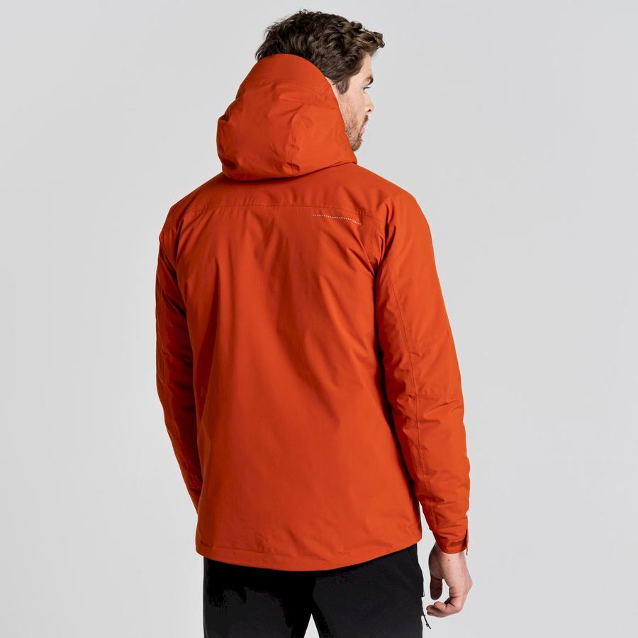 Orange Craghoppers Gryffin Thermic Men's Jackets | BAR3827DH