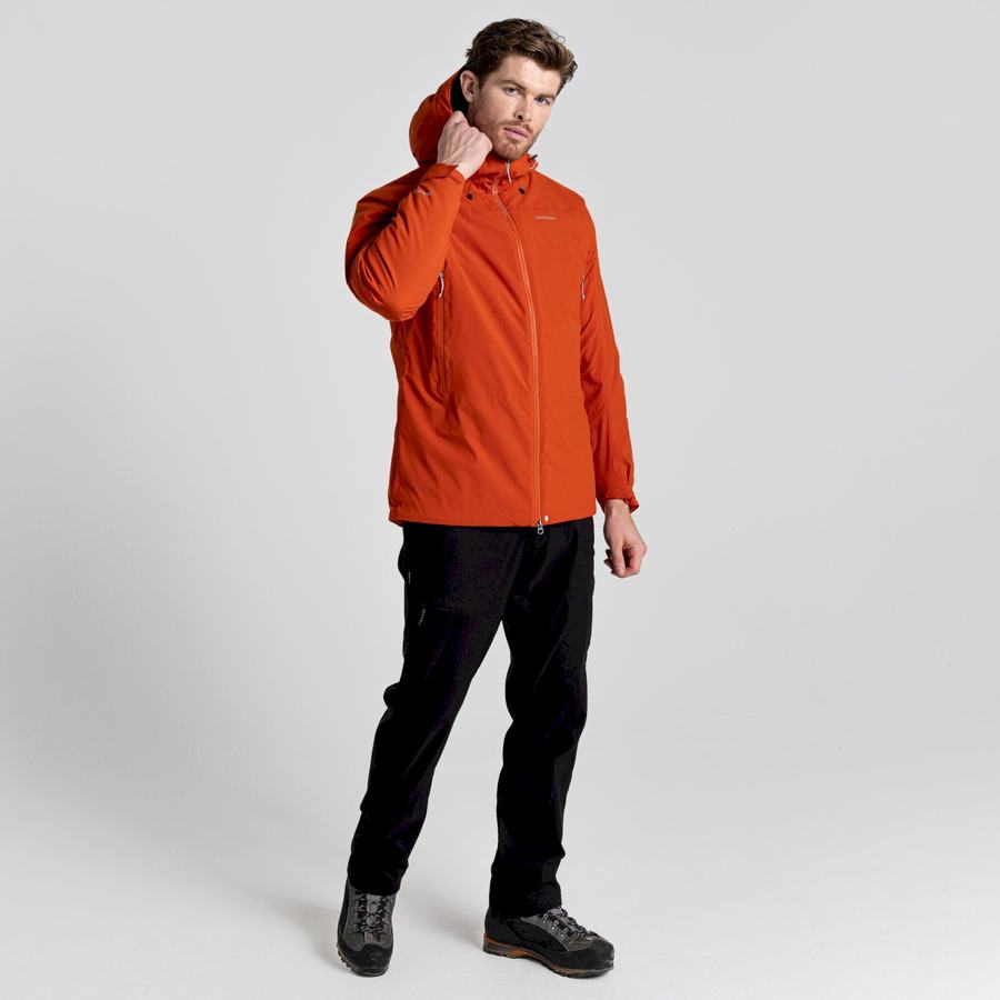 Orange Craghoppers Gryffin Thermic Men's Jackets | BAR3827DH