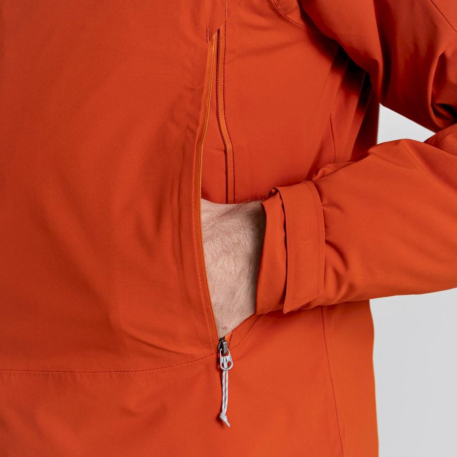 Orange Craghoppers Gryffin Thermic Men's Jackets | BAR3827DH