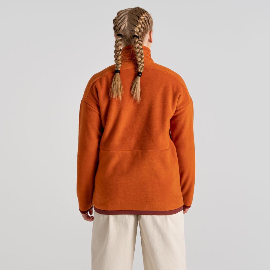 Orange Craghoppers Spindle Women's Sweaters | QKG3263EH