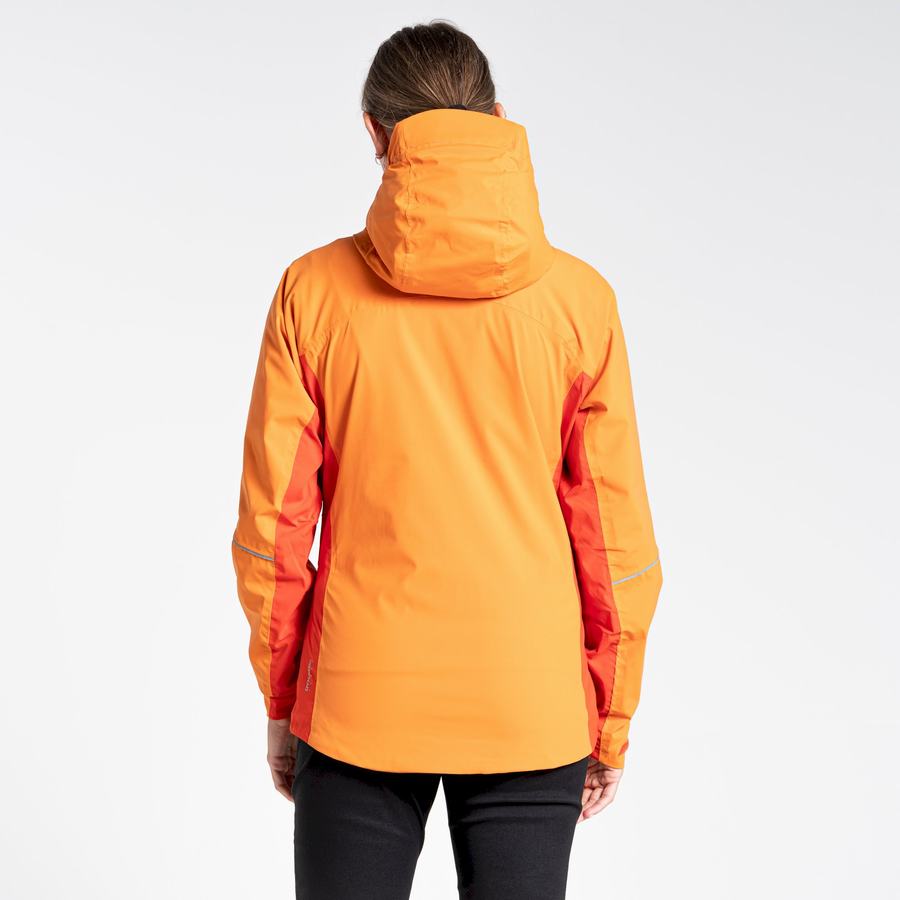 Orange Craghoppers Waterproof Dynamic Women's Jackets | HHB2155EH