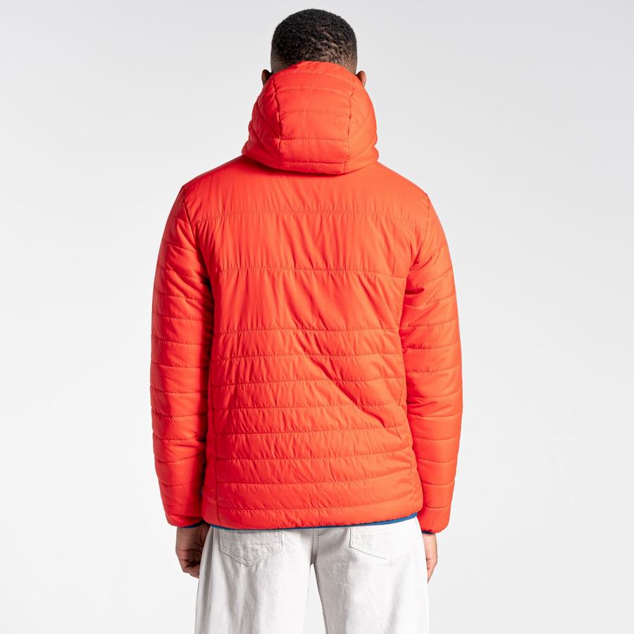 Orange Red Craghoppers Cameo CompressLite Hooded Women's Jackets | ANS6972QZ