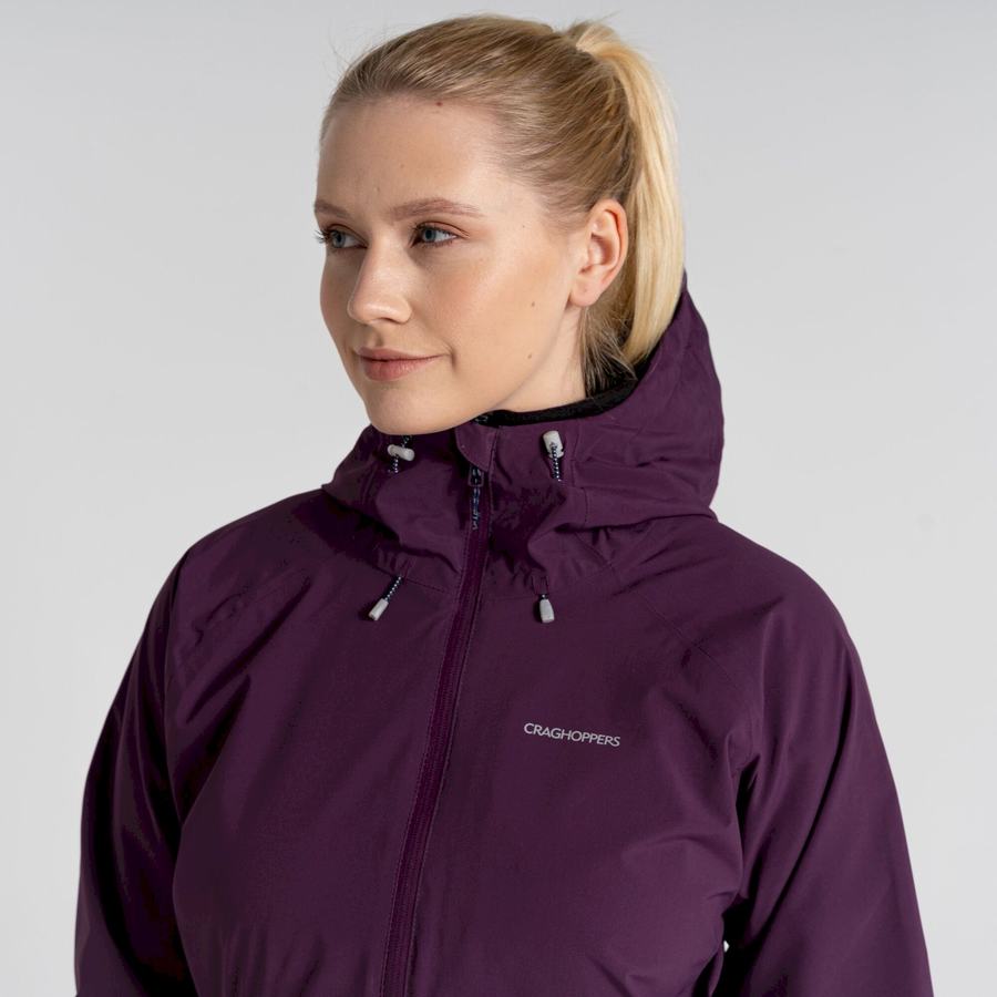 Purple Craghoppers Anza Women's Jackets | SEP8453GA