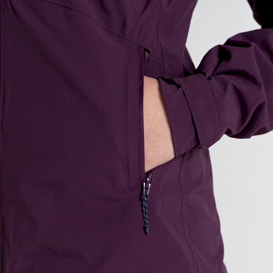 Purple Craghoppers Anza Women's Jackets | SEP8453GA