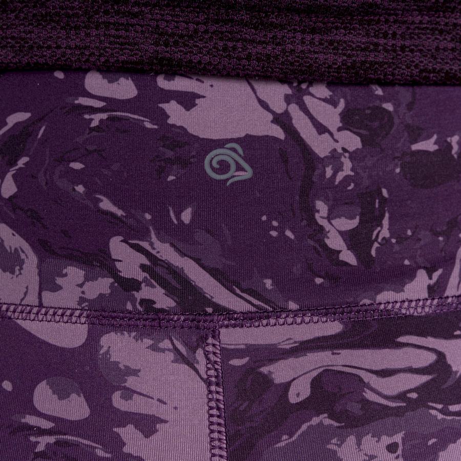 Purple Craghoppers Kiwi Thermal Women's Leggings | IFO679HN