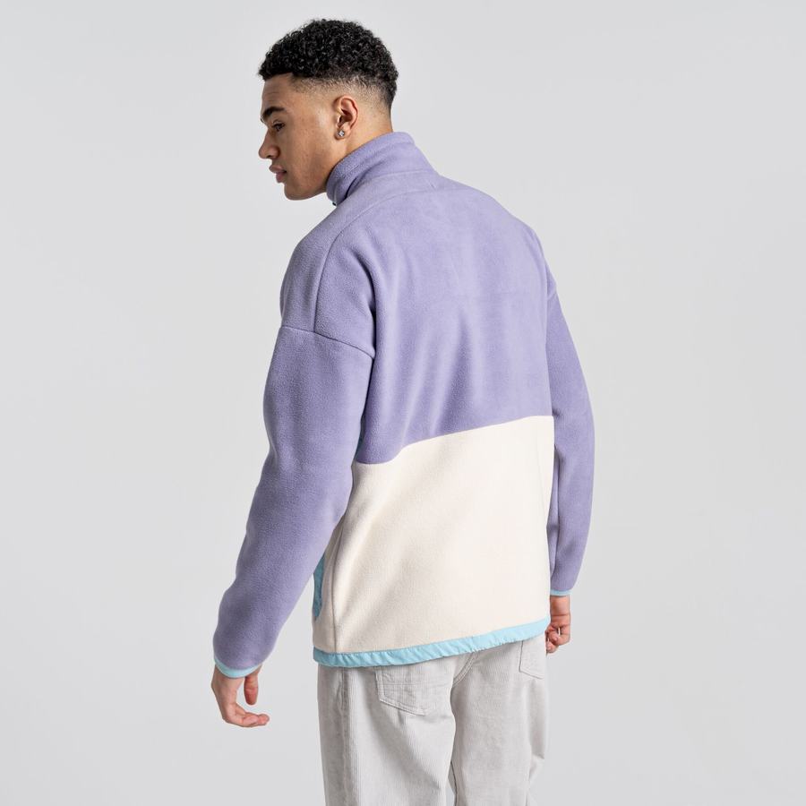 Purple Craghoppers Spindle Men's Sweaters | OQG8771SY