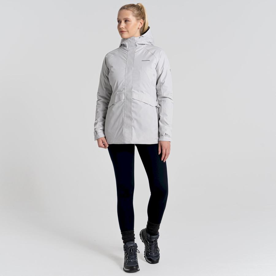 Silver Craghoppers Caldbeck Thermic Women's Jackets | HIM6233RV