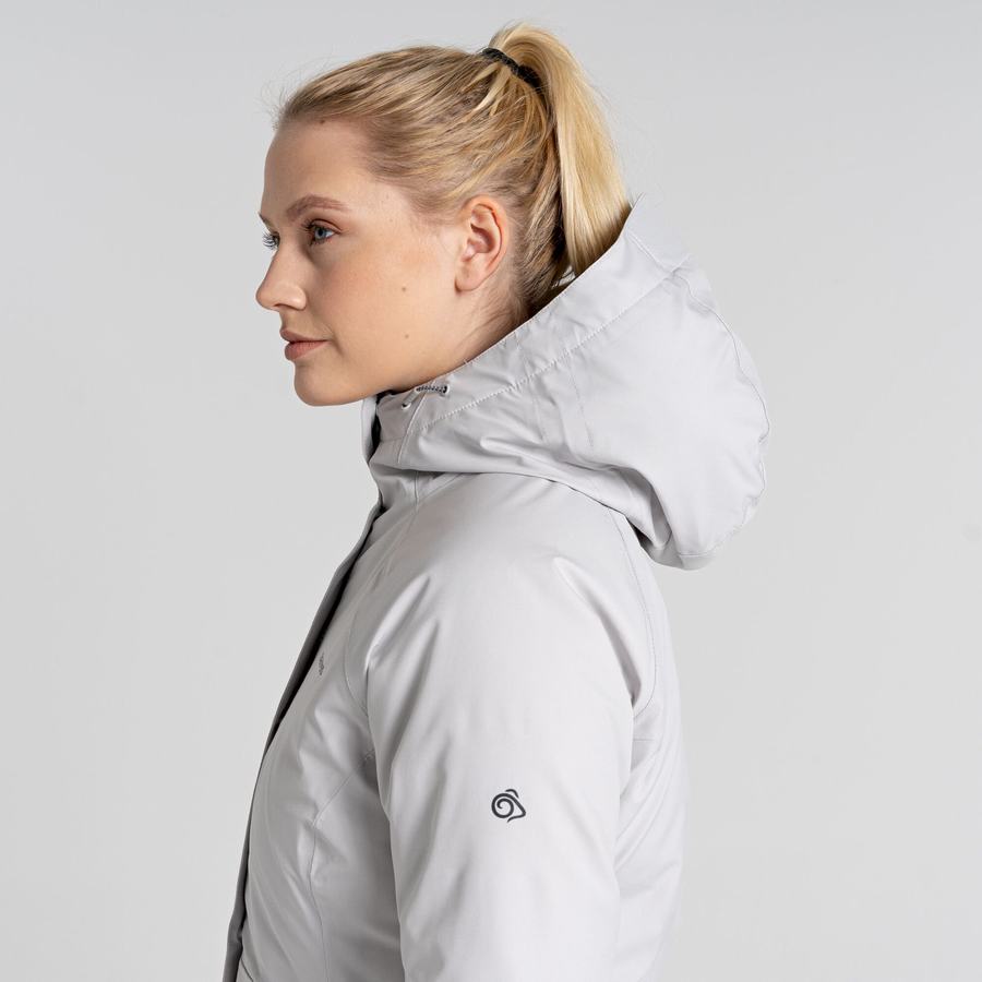 Silver Craghoppers Caldbeck Thermic Women's Jackets | HIM6233RV