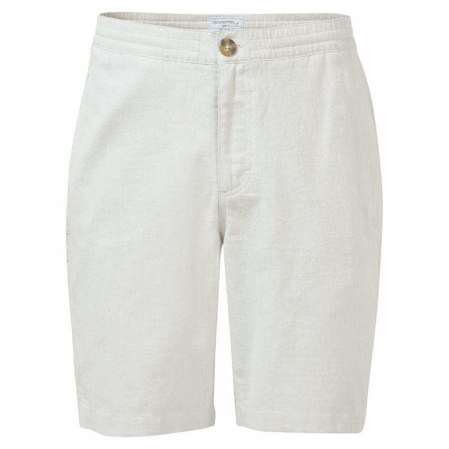 Silver Craghoppers Nosibotanical Buck Men's Shorts | UPY9449ET