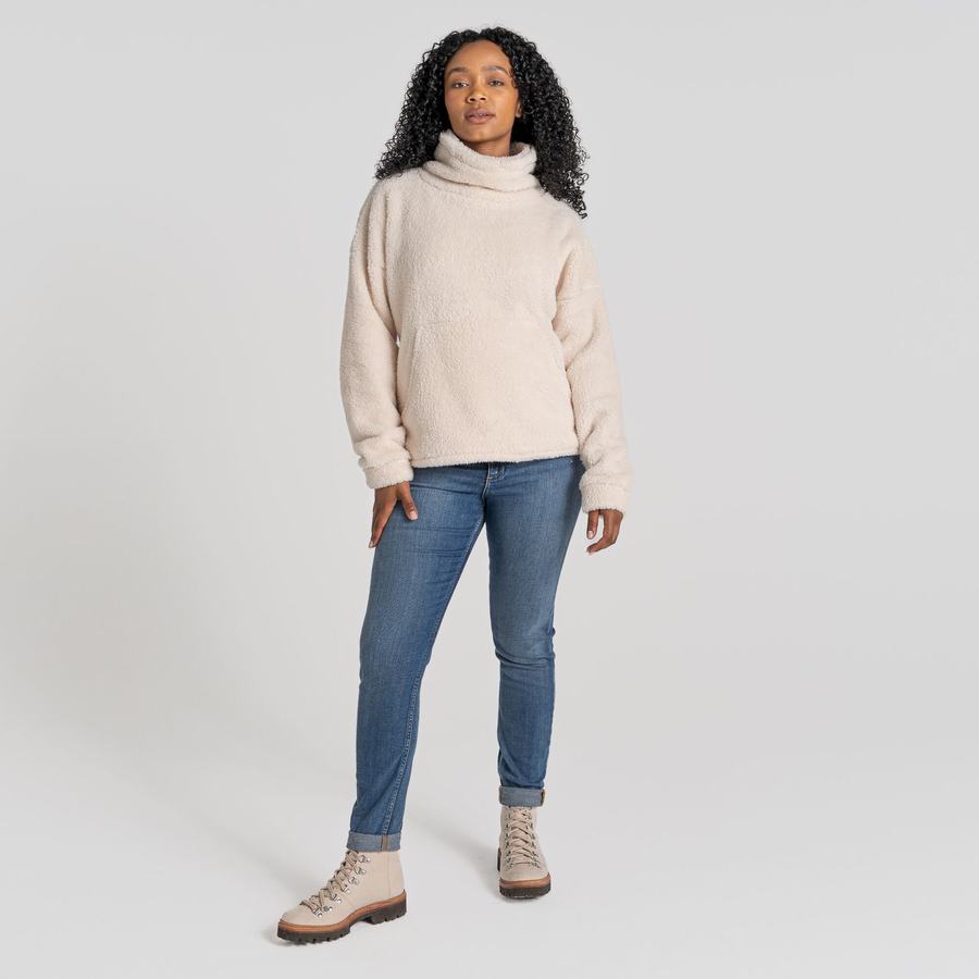 White Craghoppers Inessa Overhead Women's Sweaters | QOR7252OC