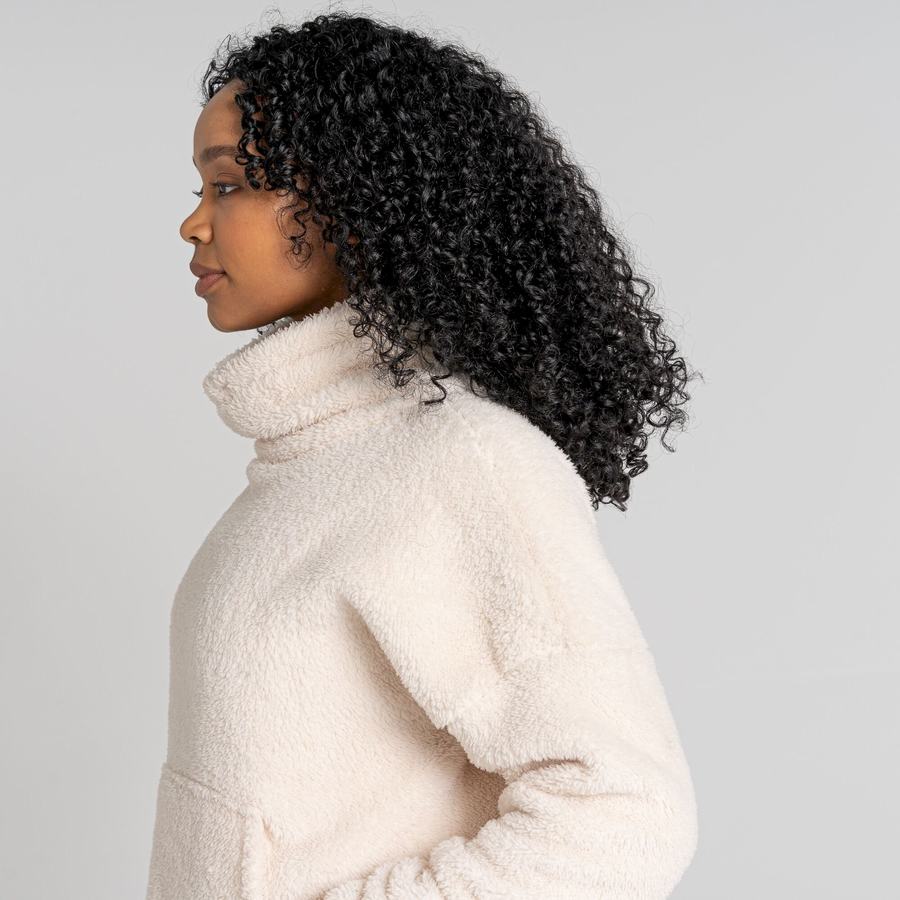 White Craghoppers Inessa Overhead Women's Sweaters | QOR7252OC