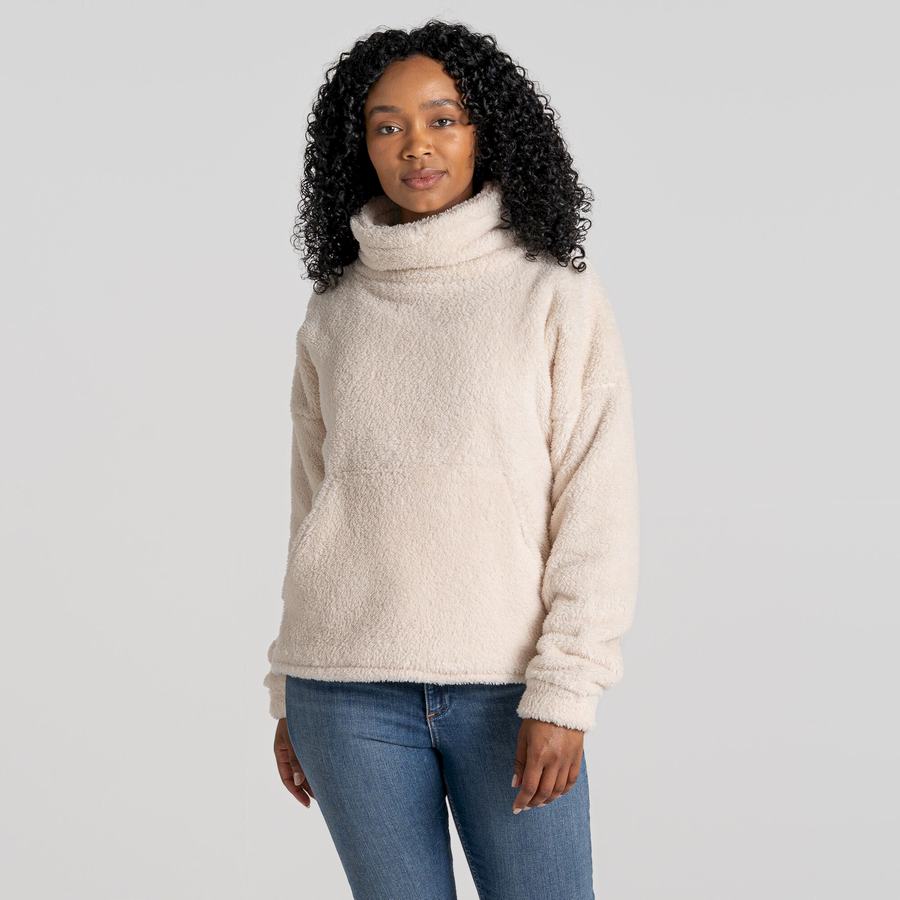 White Craghoppers Inessa Overhead Women's Sweaters | QOR7252OC