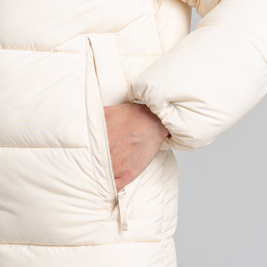 White Craghoppers Narlia Insulated Hooded Women's Jackets | OLN9100NS