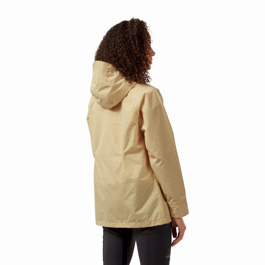 Yellow Craghoppers Waterproof Laurel Women's Jackets | YCK3135NR